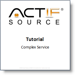 Actifsource Tutorial - Complex Service